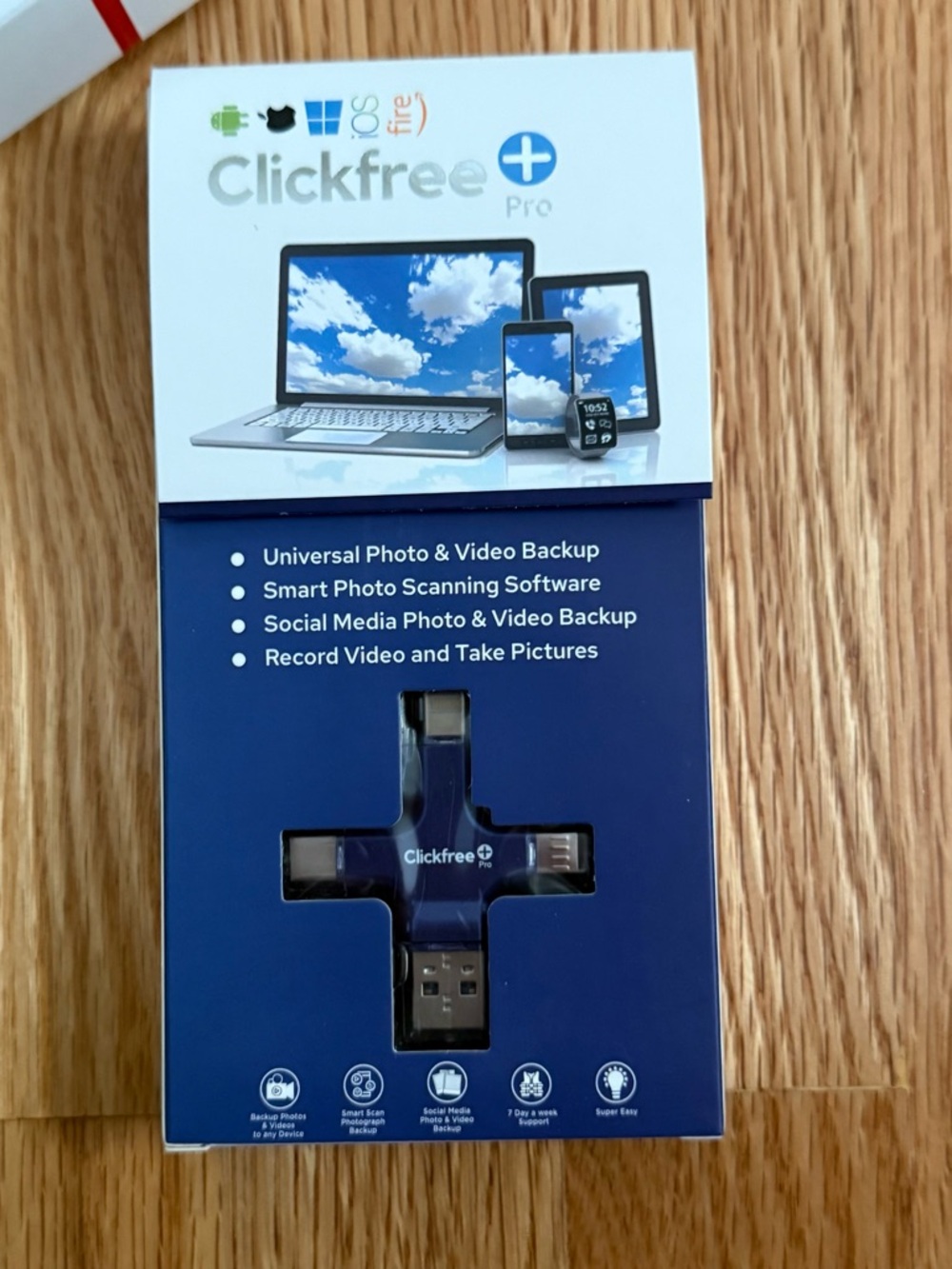 Clickfree Pro Universal Photo And Video Backup - Picture 5 of 6